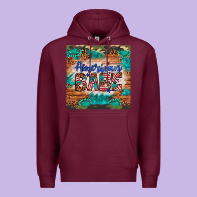 American Babe Premium Hoodie Designed By Artiststas