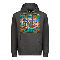 Charcoal Heather american babe Premium Hoodie - Artiststas
