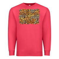 Cardinal leopard background Premium Sweatshirt - Zillion Design Studio