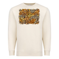 Sandshell leopard background Premium Sweatshirt - Zillion Design Studio