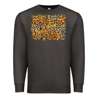 Smoke leopard background Premium Sweatshirt - Zillion Design Studio