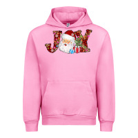 Fuchsia Pink joy christmas santa Urban Hoodie - AdoDesignShop