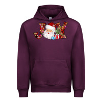 Mauve Wine joy christmas santa Urban Hoodie - AdoDesignShop