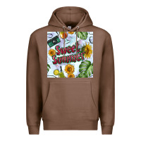 Chestnut sweet summer seamless pattern Premium Hoodie - BundleAndBundleShop