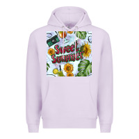 Lilac sweet summer seamless pattern Premium Hoodie - BundleAndBundleShop