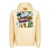 Pina Colada sweet summer seamless pattern Premium Hoodie - BundleAndBundleShop