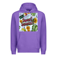 Purple sweet summer seamless pattern Premium Hoodie - BundleAndBundleShop