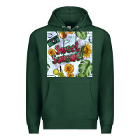 Sports Green sweet summer seamless pattern Premium Hoodie - BundleAndBundleShop
