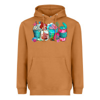 Meerkat mermaid coffee cups Heavyweight Hoodie - Zillion Design Studio