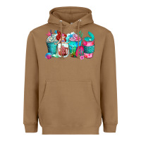 Toasted Coconut mermaid coffee cups Heavyweight Hoodie - Zillion Design Studio
