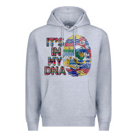Heather Grey it's in my dna Premium Hoodie - BundleAndBundleShop