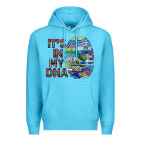 Ocean Blue it's in my dna Premium Hoodie - BundleAndBundleShop