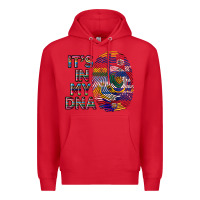 Red it's in my dna Premium Hoodie - BundleAndBundleShop