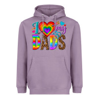 Lavender i love my dads Heavyweight Hoodie - texasbilliewilder