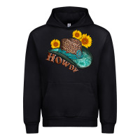 Foreset Green howdy leopard tooled leather hat Urban Hoodie - AdoDesignShop