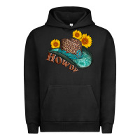 Pigment Black howdy leopard tooled leather hat Urban Hoodie - AdoDesignShop