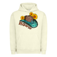 Pigment Pistachio howdy leopard tooled leather hat Urban Hoodie - AdoDesignShop