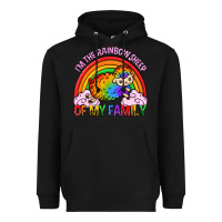 Black i m the rainbow sheep of my family pride lgbtq Heavyweight Hoodie - texasbilliewilder