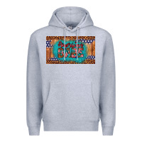 Heather Grey american babe Premium Hoodie - Artiststas