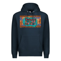 Navy american babe Premium Hoodie - Artiststas