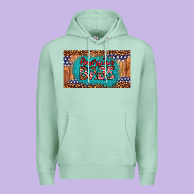 American Babe Premium Hoodie Designed By Artiststas