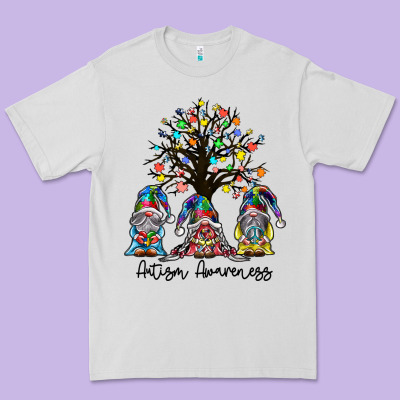 Autism Awarenes Premium Tee Designed By Sublimationcraftshop