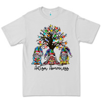 Dove Grey autism awarenes Premium Tee - SublimationCraftShop