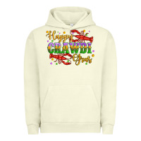 Pigment Pistachio happy crawdi gras with crawfish Urban Hoodie - Artiststas