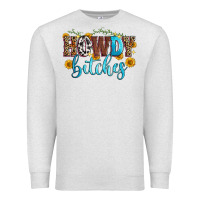 Oatmeal Heather howdy bitches Premium Sweatshirt - Zillion Design Studio