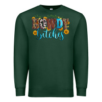 Sports Green howdy bitches Premium Sweatshirt - Zillion Design Studio