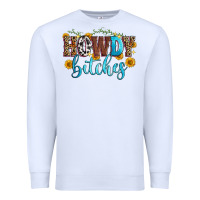 White howdy bitches Premium Sweatshirt - Zillion Design Studio