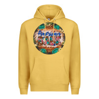 Antique Gold american babe Premium Hoodie - Artiststas