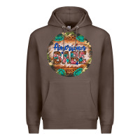 Coffee american babe Premium Hoodie - Artiststas