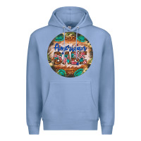 Colony Blue american babe Premium Hoodie - Artiststas