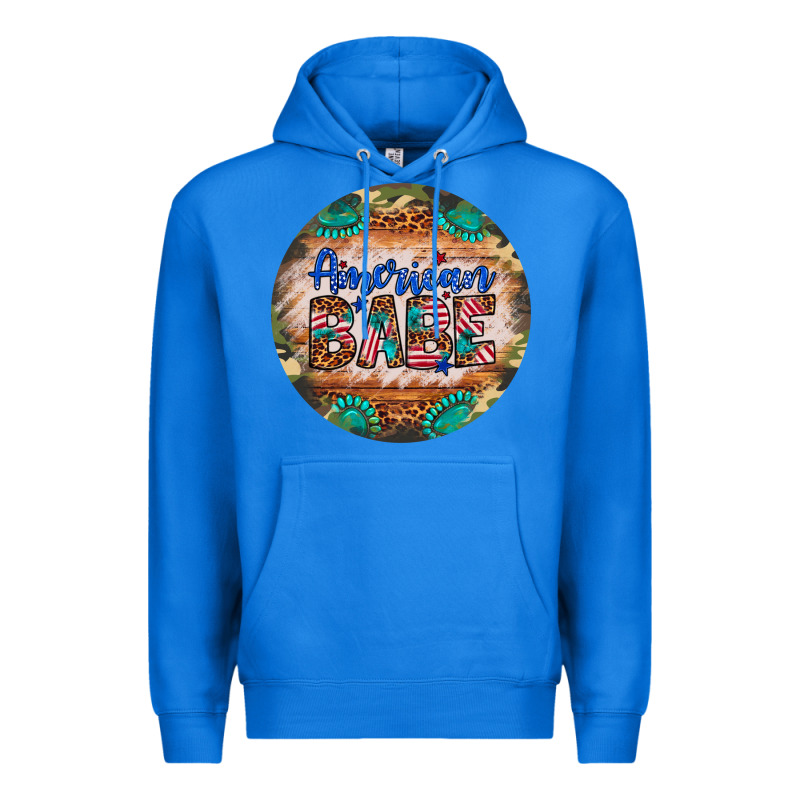 American Babe Premium Hoodie by Artiststas | Teevron