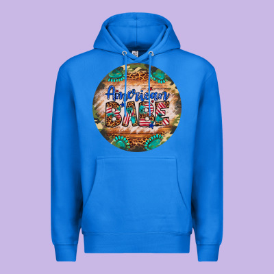 American Babe Premium Hoodie Designed By Artiststas