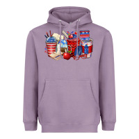 Lavender 4th of july teacher coffee cups Heavyweight Hoodie - Zillion Design Studio