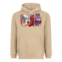 Mushroom 4th of july teacher coffee cups Heavyweight Hoodie - Zillion Design Studio
