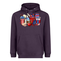 Plum 4th of july teacher coffee cups Heavyweight Hoodie - Zillion Design Studio