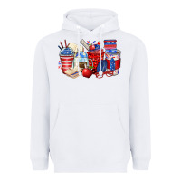 White 4th of july teacher coffee cups Heavyweight Hoodie - Zillion Design Studio