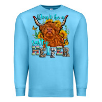 Ocean Blue don't be a salty heifer Premium Sweatshirt - Zillion Design Studio