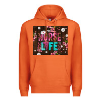 Carrot nurse life with pearls Premium Hoodie - AdoDesignShop