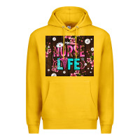 Lemon nurse life with pearls Premium Hoodie - AdoDesignShop