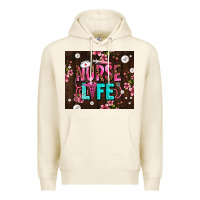 Tofu nurse life with pearls Premium Hoodie - AdoDesignShop