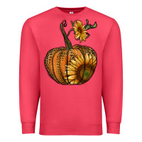 Cardinal pumpkin with sunflower Premium Sweatshirt - RanaPortraitStore
