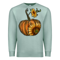 Seafoam pumpkin with sunflower Premium Sweatshirt - RanaPortraitStore