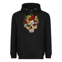 Black Be Afraid&Do It Anyway Heavyweight Hoodie - RanaPortraitStore