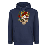 Navy Be Afraid&Do It Anyway Heavyweight Hoodie - RanaPortraitStore
