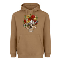 Toasted Coconut Be Afraid&Do It Anyway Heavyweight Hoodie - RanaPortraitStore