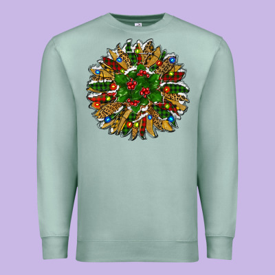 New Year Sunflower Premium Sweatshirt Designed By Ranaportraitstore